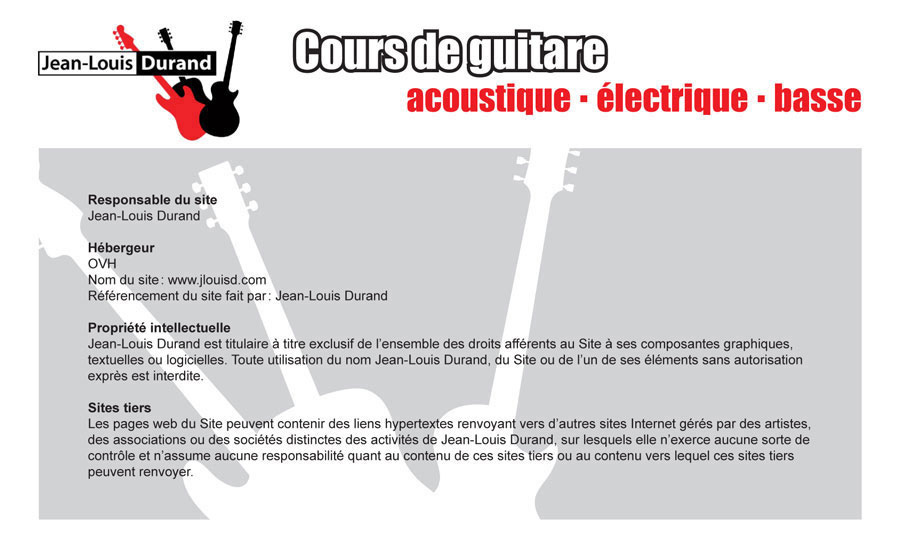 mentions légales
